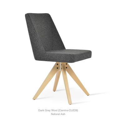 Prisma Pyramid Swivel Chair by SohoConcept - New