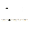 Modern Black & Brass Kitchen Island Light - Ptolomaeus