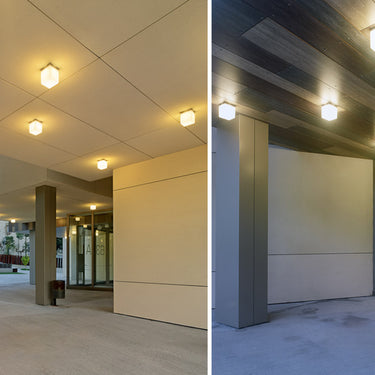 Q.Bo ceiling and wall lamp by Carlos Serra