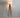 Nova of California Quattro Floor Lamp Dark Walnut Wood Weathered Brass White Linen Shade