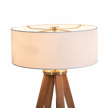 Quattro Table Lamp Natural Ash Wood