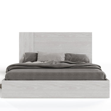 Modern Italian White Bedroom Set - Queen Nova Domus Asus