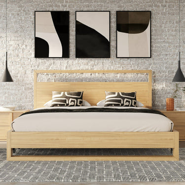 Nova Domus Berlin Modern Natural Oak Bedroom Set
