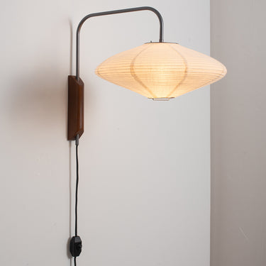 Nova of California Roswell Wall Sconce Matte Black White Linen Shade