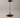 Nova of California Rancho Mirage Small Pendant Light Matte Black Gold Leaf Shade Weathered Brass