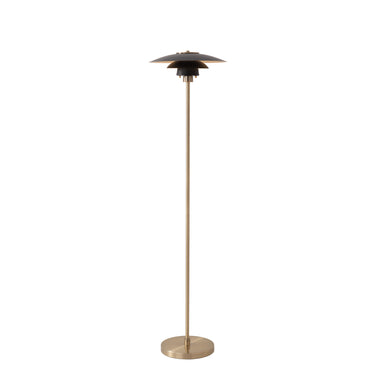 Nova Rancho Mirage Slimline Floor Lamp in Matte Black/Gold, photo 6