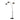Nova Rancho Mirage 3-Light Arc Floor Lamp, 84" in Matte Black/Silver-Leaf, photo 1