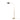 Nova Rancho Mirage 75"H Chairside Arc Lamp in Matte Black/Gold shade, Weathered Brass body, photo 2
