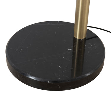 Nova of California Rancho Mirage Arc Floor Lamp 83 Antique Nickel Matte Black Silver Leaf Shade