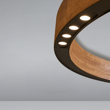R2 C ring ceiling lamp by David Abad