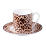 Coffee Cups & Saucers, Set of 2 by Roberto Cavalli Home in Jaguar, view 1