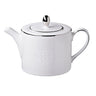 Tea or Coffee Pot by Roberto Cavalli Home in Lizard Platinum, view 1