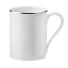 Mug by Roberto Cavalli Home in Lizard Platinum, view 1