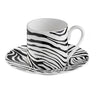Coffee Cups & Saucers, Set of 2 by Roberto Cavalli Home in Zebrage, view 1