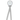 MUW Kasper & Rikke Salto Neck Watch White Dial