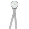 MUW Kasper & Rikke Salto Neck Watch White Dial