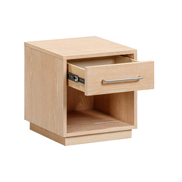 TOV Marlow 17" Wood Nightstand With Drawer Natural