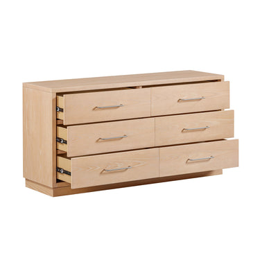 TOV Marlow 6-Drawer Wood Dresser Natural