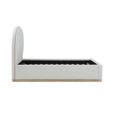 TOV Marlow Performance Velvet Cream Queen Bed