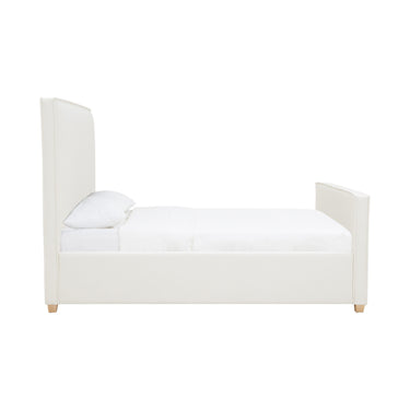 TOV Bristol Park Ivory Contract-Grade Fabric Upholstered Ivory King Bed