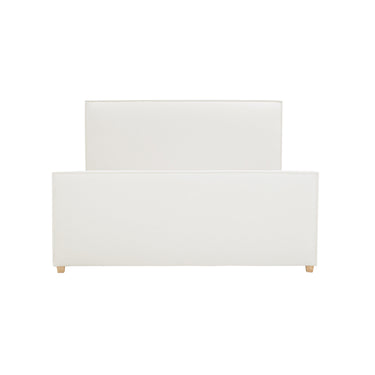 TOV Bristol Park Ivory Contract-Grade Fabric Upholstered Ivory King Bed