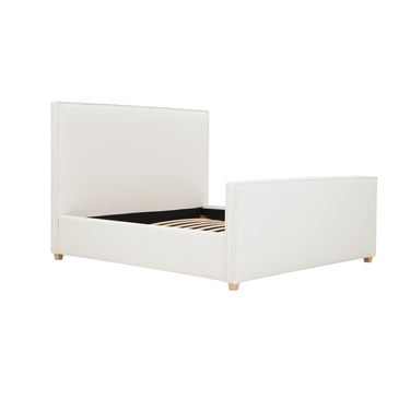 TOV Bristol Park Ivory Contract-Grade Fabric Upholstered Ivory King Bed