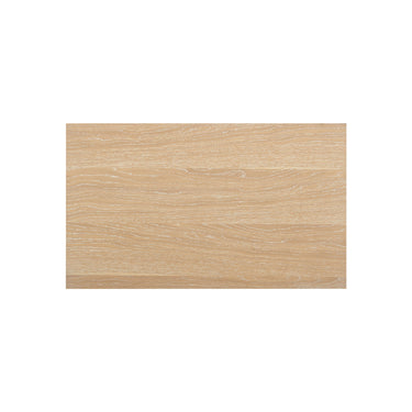 TOV Bristol Park 30" Whitewashed Oak Wood 2-Drawer Nightstand Natural