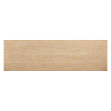 TOV Bristol Park 62" Whitewashed Oak Wood 6-Drawer Dresser Natural