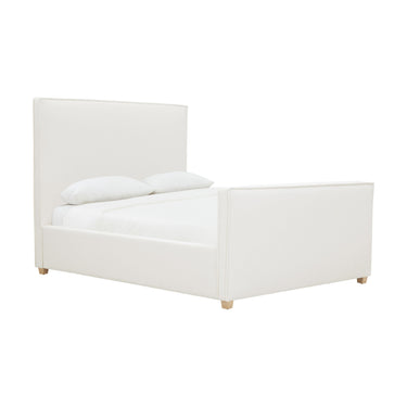 TOV Bristol Park Ivory Contract-Grade Fabric Upholstered Ivory Queen Bed