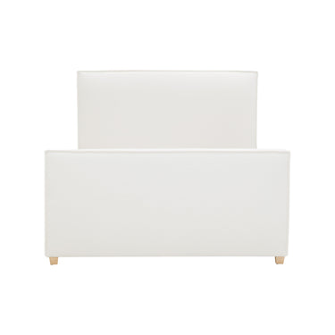 TOV Bristol Park Ivory Contract-Grade Fabric Upholstered Ivory Queen Bed