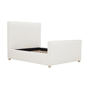 TOV Bristol Park Ivory Contract-Grade Fabric Upholstered Ivory Queen Bed