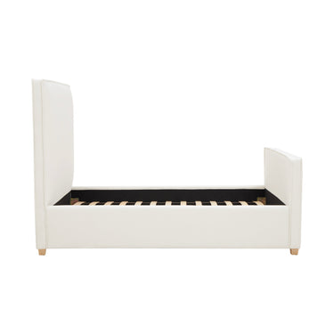 TOV Bristol Park Ivory Contract-Grade Fabric Upholstered Ivory Queen Bed
