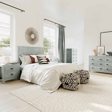 TOV Asheville Grey Washed Wooden Queen Grey Washed