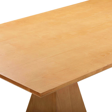 TOV Nolan 98" Wood Rectangular Dining Table Natural