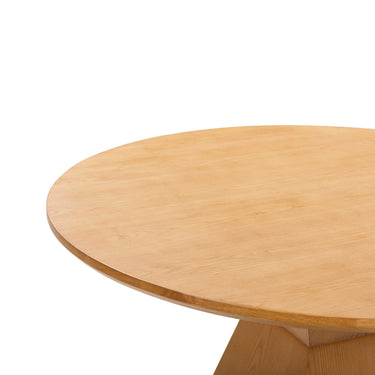TOV Nolan 56" Wood Round Dining Table Natural