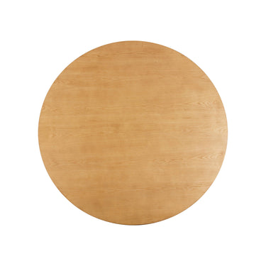 TOV Nolan 56" Wood Round Dining Table Natural