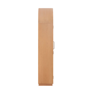 TOV Marlow Wood Display Cabinet Natural