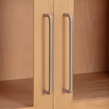 TOV Marlow Wood Display Cabinet Natural