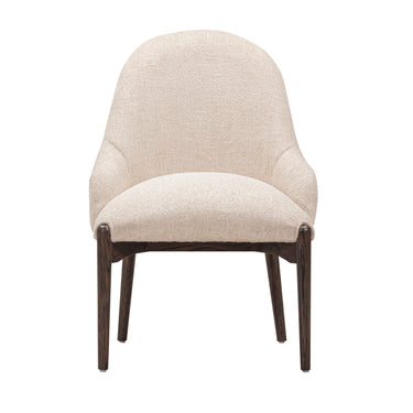 TOV Glendale Performance Chenille Dining Chair Beige