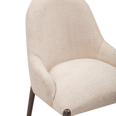 TOV Glendale Performance Chenille Dining Chair Beige