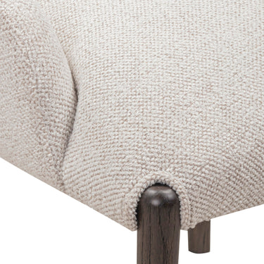 TOV Glendale Performance Chenille Dining Chair White