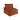 TOV Cali Performance Fabric Modular Armless Chair, Rust option, image 6