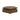 TOV Cali Brown Leather Ottoman Brown