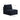 TOV Willow Performance Velvet Modular Armless Chair, Navy option, image 5