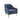 TOV Serena Performance Velvet Accent Chair Blue