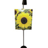 House of Troy River North Easel floor lamp black and antique brass accents spot light shade