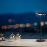 Koncept Royyo Desk Lamp Silver Body Honeydew Felt Base Plate