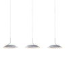 Koncept Royyo Pendant Linear 3 Pendant Silver Silver Canopy