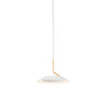 Koncept Royyo Pendant Single Matte White Gold Accent