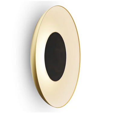 Matte black Ramen LED ceiling light with warm 3000K diffused illumination